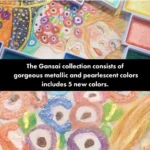 Kuretake Aquarelverf Gansai Tambi Watercolor set 24 metallic kleuren - Afbeelding 5