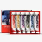 Holbein Artists Watercolor 5ml WG599 set van 6 tubes Granulating set Moon