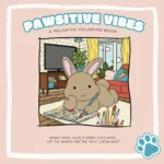 Kleurboek Pawsitive Vibes - a relaxing Coloring Book
