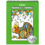 Ohuhu Double-Sided Bleedproof Coloring Book Mandala & Animals