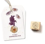 Cats on Appletrees - Houten stempel - 20x20mm - Stamp Straw Bale