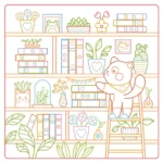 Kleurboek Cozy Lines - Jardins secrets - Afbeelding 3