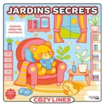 Kleurboek Cozy Lines - Jardins secrets