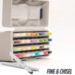 HIMI-CC Alcohol based Art markers Fine & chisel - set van 32 kleuren