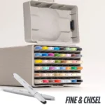 HIMI-CC Alcohol based Art markers Fine & chisel - set van 48 kleuren