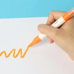 MIYA Dual Nib Acrylic Markers brush & fine 12 kleuren - Afbeelding 9