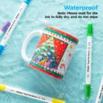 Ohuhu Akaka Dual Nib Acrylic Paint Markers Cotton-core 72 kleuren - Fine & Dot - Afbeelding 8