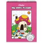 Ohuhu Double-Sided Bleedproof Coloring Books - set van 4 kleurboeken - Afbeelding 5