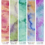 Kuretake Aquarelverf Gansai Tambi Watercolor Granulating Colors set II - Afbeelding 4