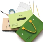 HIMI Gouache van 72 kleuren 12g - Twin split cups + 3 penselen + gouache pad + paletmes + mengpalet + mini opvouwbare beker + vilten tas - Afbeelding 6