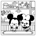 Kleurboek Cozy Colo Disney - Bulle de douceur - Afbeelding 2