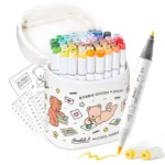 Ohuhu x Bobbie Goods Honolulu B 48 kleuren Alcohol Art Markers Brush & Fine