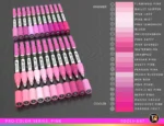 TOOLI-ART Acrylmarker Pro Color XF 0.7mm set van 22 - Rose tinten - Afbeelding 7
