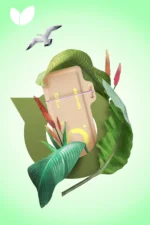 MIYA HIMI uitwisbare kleurpotloden - set van 24 + gum (Eco Edition) - Afbeelding 8