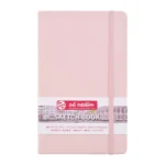 Talens Art Creation Schetsboek 13 x 21 cm - 80 vellen - Pastel Roze