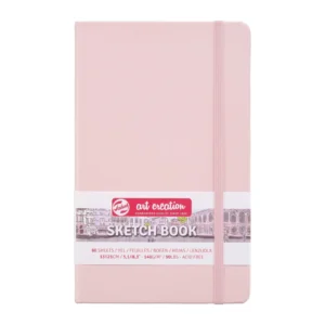 Talens Art Creation Schetsboek 13 x 21 cm - 80 vellen - Pastel Roze