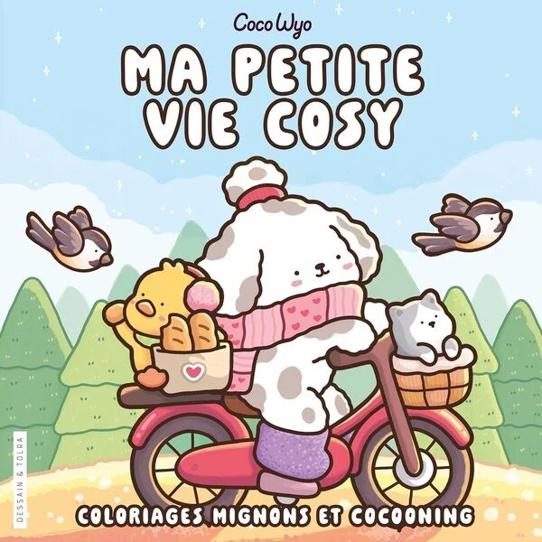 Kleurboek Cozy Colo - Ma petite vie cosy - Coco wyo - Coloriages mignons et cocooning