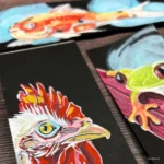 Hahnemühle boekenleggers 250gr mixed media papier - 20 vellen zwart - Afbeelding 2