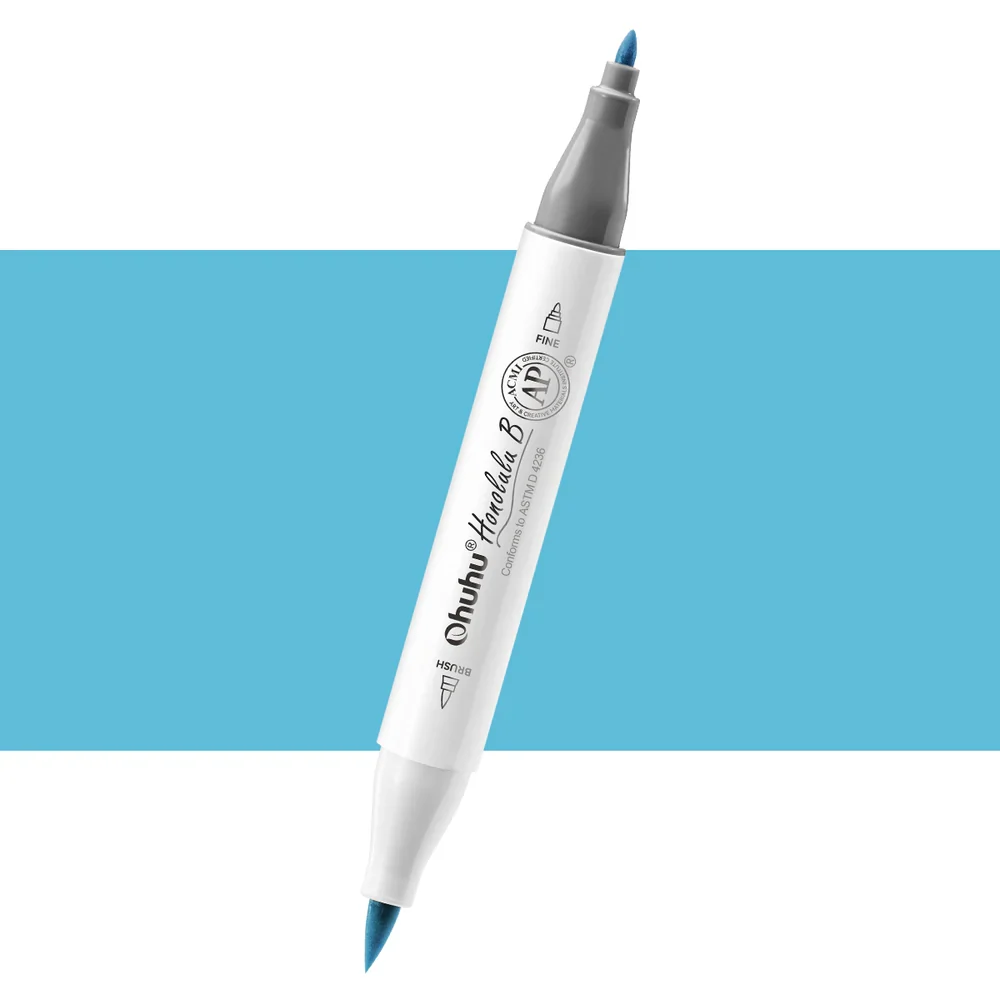 Ohuhu Honolulu B B09 (vervangt B070) Losse Marker, Brush & Fine
