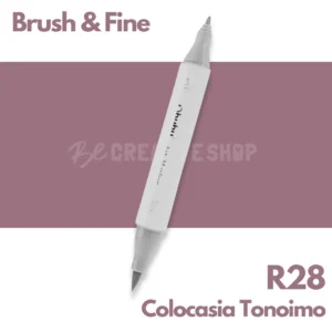 Ohuhu Honolulu B Alcohol Art Marker Brush & Fine - R28 Colocasia Tonoimo