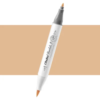Ohuhu Honolulu B E47 (vervangt YR209) Losse Marker, Brush & Fine