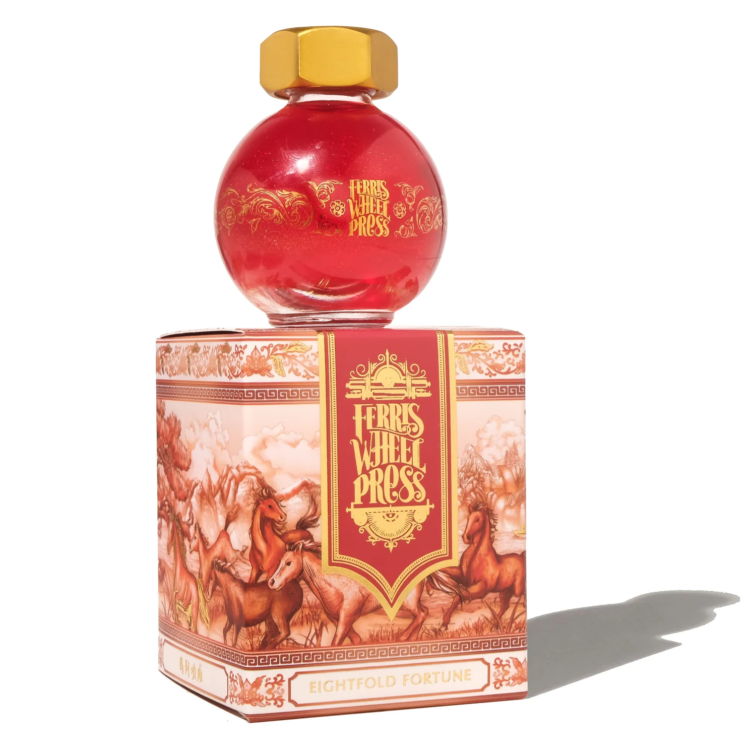 Ferris Wheel Press 20ml Vulpeninkt 2026 Lunar New Year Special Edition - Eightfold Fortune