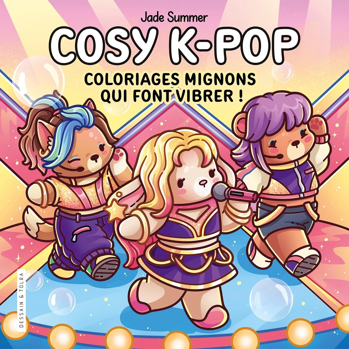 Kleurboek Cosy Colo - Jade Summer - Cosy K-POP - Coloriages mignons qui font vibrer