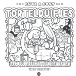 Kleurboek Cute & Cosy Tortelduifjes - Afbeelding 6