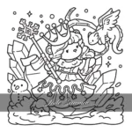 Kleurboek Royaume Cosy - Jade Summer - Coloriages trop mignons - Afbeelding 2