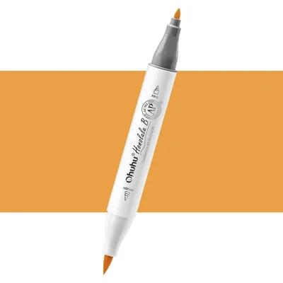 Ohuhu Honolulu B Y210 (vervangt YR34) Losse Marker, Brush & Fine