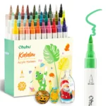 Ohuhu Kalalau Acrylic Paint Markers Cotton-core 30 kleuren - Brush