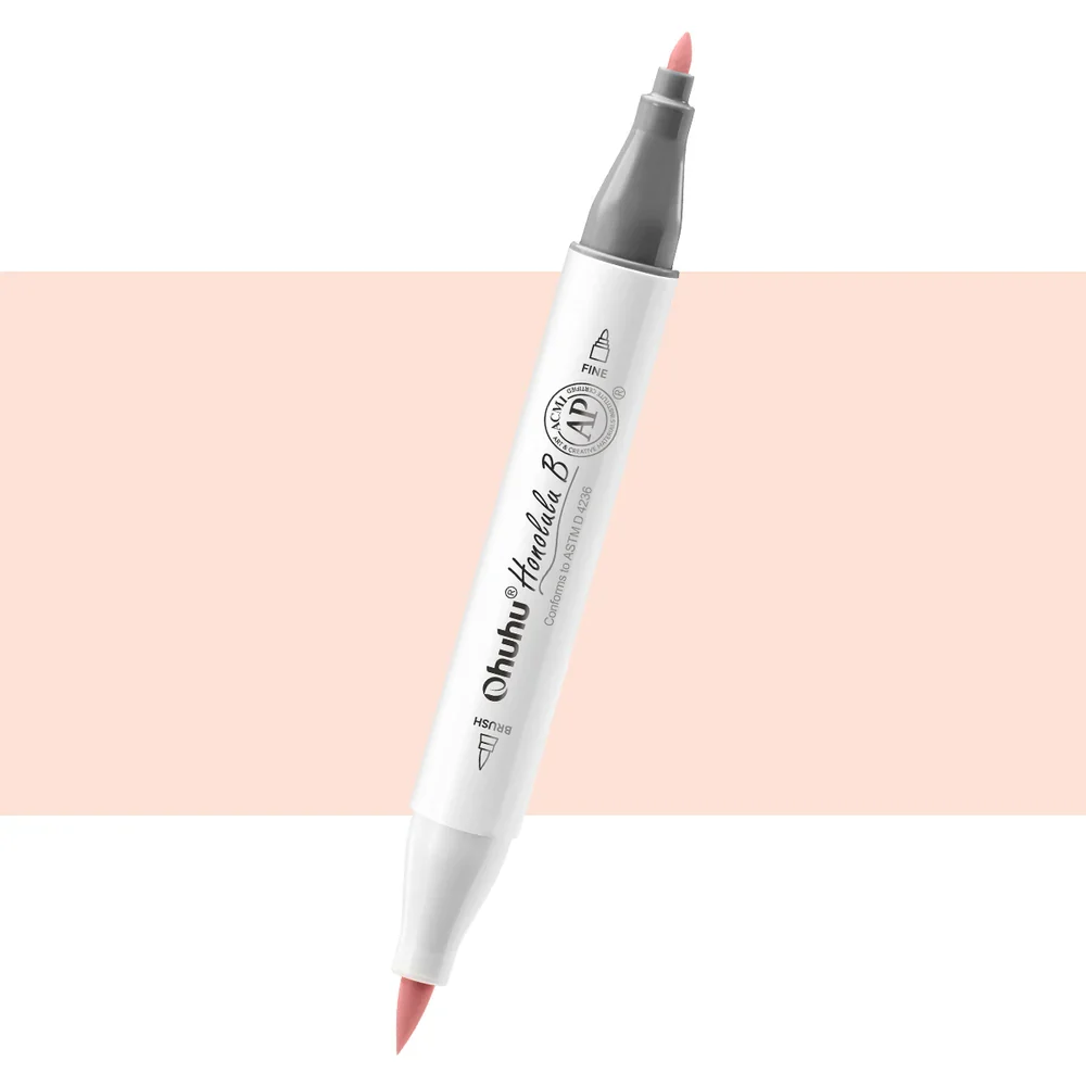 Ohuhu Honolulu B YR43 (vervangt R080) Losse Marker, Brush & Fine