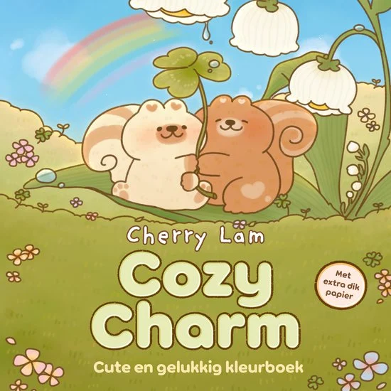 Kleurboek Cozy charm - Cute en gelukkig kleurboek - Cherry Lam