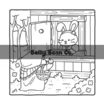 Kleurboek Cosy Colo - Snuggly Friends - Coloriages féériques et mignons - Nina Luma - Mes petits contes cosy - Afbeelding 4