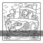 Kleurboek Cosy Colo - Jade Summer - Doux et cosy - Coloriages chaleureux mignons et trop mignons - Afbeelding 3