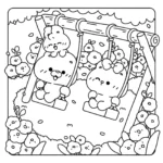 Kleurboek Cozy Colo -  Doux printemps - Afbeelding 4