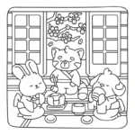 Kleurboek Cozy Colo - Didi Plums: Tour du monde - Afbeelding 8