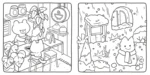 Kleurboek - Hiver Cosy - Ophélie Ortal - coloriages - Afbeelding 6