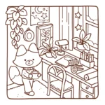 Kleurboek - Hiver Cosy - Ophélie Ortal - coloriages - Afbeelding 2