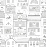 Kleurboek Petit Livre á Colorier - Petite boutique - Afbeelding 5