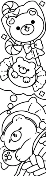 Kleurboek Cozy Colo - Boekenleggers - Adorables compagnons - Afbeelding 6