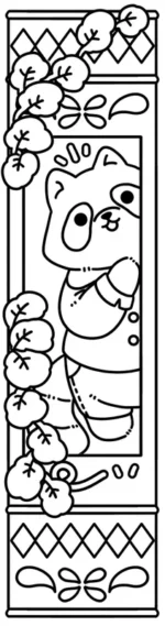 Kleurboek Cozy Colo - Boekenleggers - Adorables compagnons - Afbeelding 5