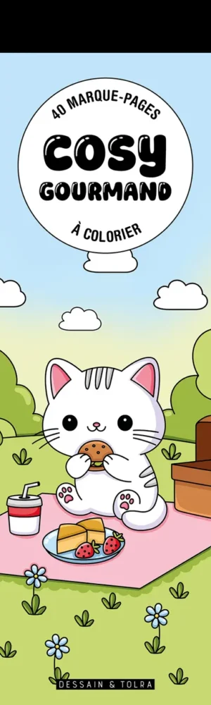 Kleurboek Boekenleggers - Cosy gourmand
