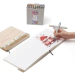 HIMI Alcohol marker papier pad 25,4 x 19,3 cm - 200 grams - 30 vellen - Afbeelding 6