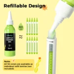 Ohuhu Hanauma Acrylic Paint Markers Refillable 36 kleuren - Bullet - Afbeelding 4