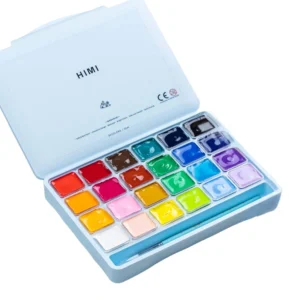 HIMI Gouache 24 30ml cups Ice Blue