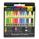 TOOLI Acrylic Marker Set Essentials 12 Colors EF 0.7mm