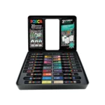 Posca Paintmarker metalen Koffer - Doodle Art - set van 20 - Afbeelding 3