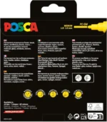 Uni Posca Paintmarker PC-5M - Manga Hero kleuren - set van 8 - Afbeelding 2