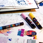 Uni Posca Paintmarker PC-5M - Manga Hero kleuren - set van 8 - Afbeelding 3